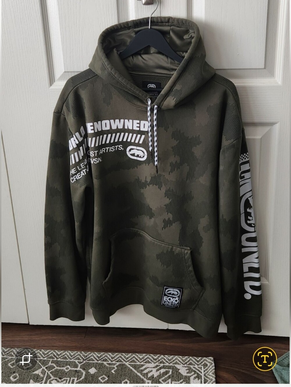 Ecko Unlimited Mens Camo Hoodie (XL) 🇨🇦